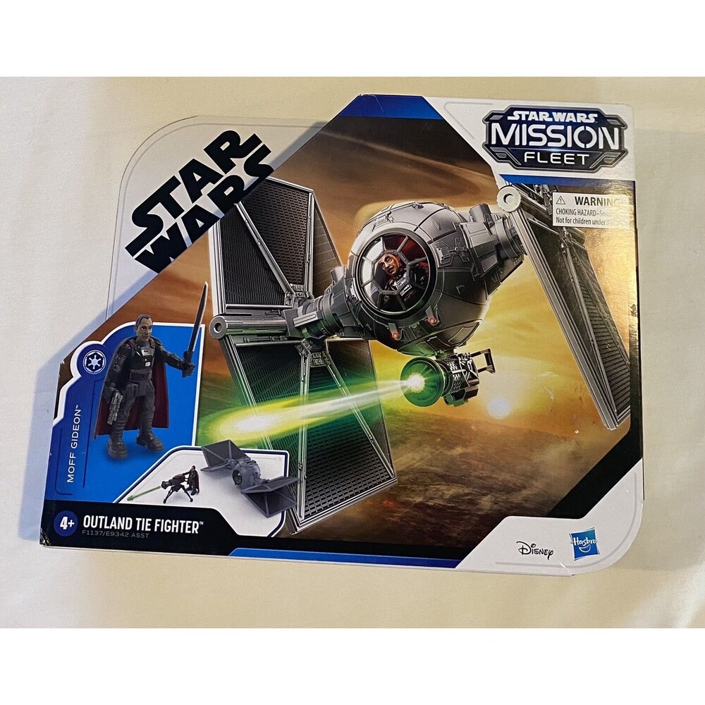 Star Wars Mission Fleet Outlander Tie Fighter Model Moff Gideon